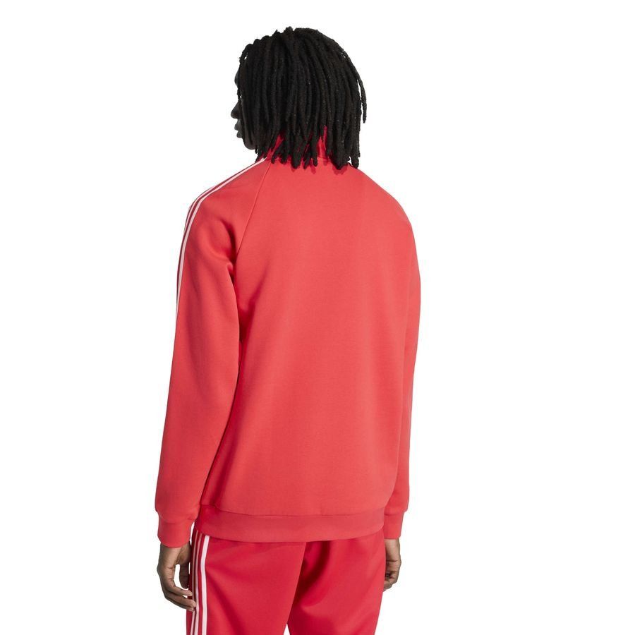 Liverpool Track Top OG Half Zip - Pure Ruby - Men's-SoccerKits Hub | Buy Soccer Jerseys Online